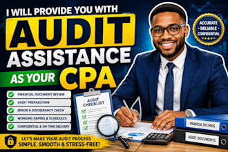 provide you with audit assistance as your CPA