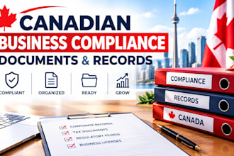 organize your canadian business compliance documents and records