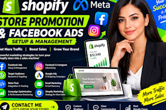 promote ecommerce shopify store and shopify marketing  to boost shopify sales