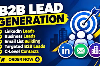do b2b lead generation, targeted leads and business email list building b2b lead