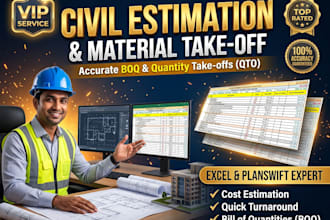 prepare construction boq and cost estimation