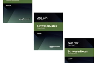share 2025 schweser notes level 3 with qsheet25 and qbank25