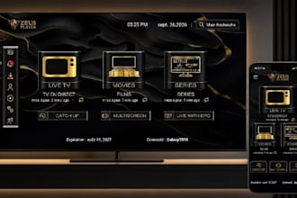 do custom white label ott media player and smart tv app
