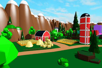 build high quality roblox map, full game map as roblox builder