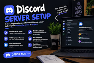 setup your discord server