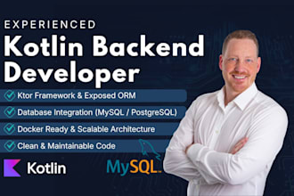 build a scalable kotlin backend and custom api integration