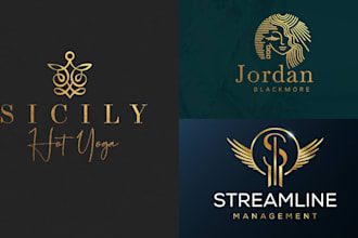 design a high end luxury logo brand identity or brand kit