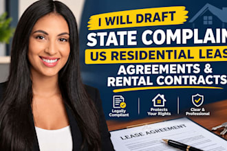 daft state complaint US residential lease agreements and rental contracts