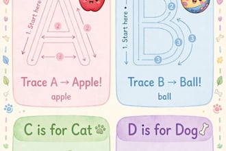 design kids work sheet and coloring book pages