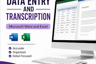 do data entry and transcription services