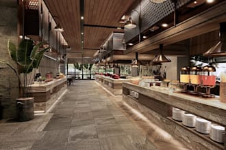 interior designer, commercial kitchen and residential design