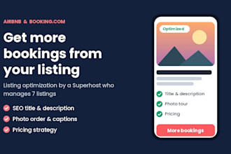 optimize your airbnb listing as a superhost to get more bookings