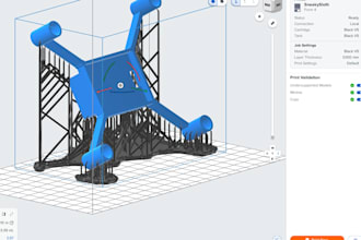 3d print stl and obj files
