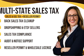 handle your sales tax registration, filing and compliance as a US CPA