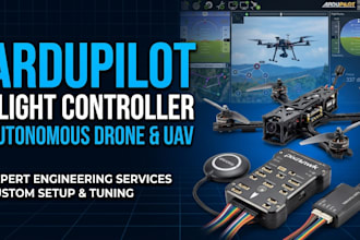 build ardupilot flight controller for autonomous drone and uav projects