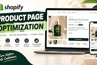 do shopify store audit, improve shopify SEO shopify website design and redesign