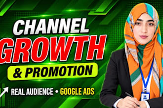 do organic youtube promotion for channel growth and monetization