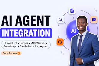 flowhunt integration serper office word mcp server smatsupp freshchat liveagent