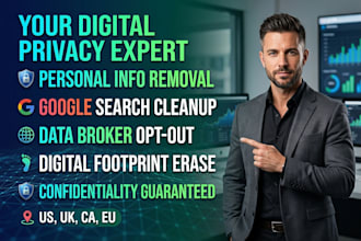 remove personal information from google and digital footprint