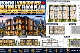 design toronto vancouver multiplex floor plans unit layouts