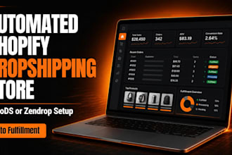 build automated shopify dropshipping store with autods or zendrop