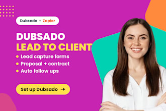 do dubsado setup dubsado workflow lead capture form proposal contract dubsado