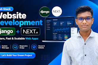 build fullstack web applications with django and nextjs