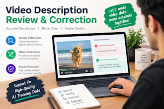 review and correct video annotations for ai training