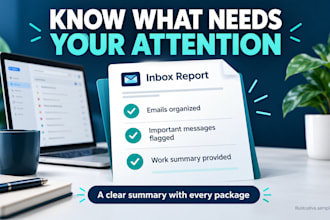 organize your email inbox as your virtual assistant