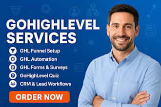 build gohighlevel funnel ghl forms survey and ghl quiz automation