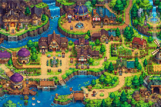 isometric pixel art tileset, tilemap, 2d game environment  rpg game