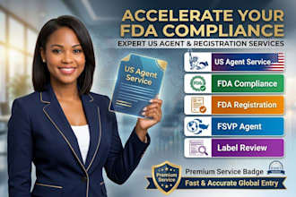 handle fda compliance, fda registration, US agent service, fsvp agent and label