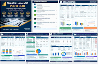 perform financial statement analysis, trends, cash flow and report
