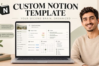 build your aesthetic second brain and life os dashboard in notion