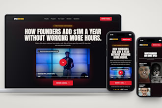 design a timeless high converting landing page