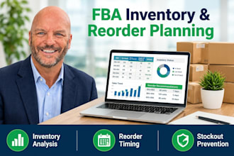 analyze your amazon fba inventory and create a reorder plan