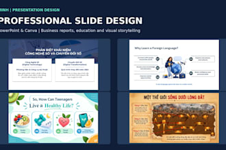 redesign your powerpoint presentation into professional business slides