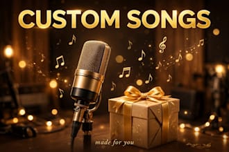 create a personalized custom song for birthdays and special occasions