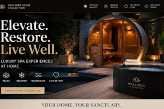 build wix sauna studio website cold plunge wellness recovery website