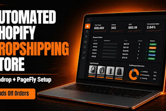 create automated dropshipping store on shopify with zendrop and pagefly
