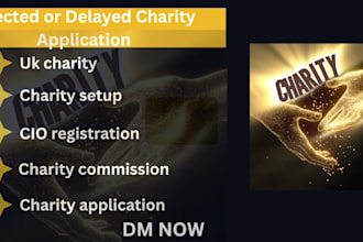 review a rejected or delayed UK charity registration application charity