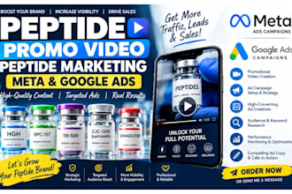 be your peptide promo video peptide peptide meta  google ads peptide marketing