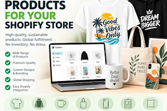 set up gelato print on demand products for shopify store