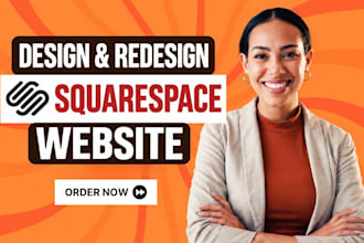 develop beautiful squarespace website for you