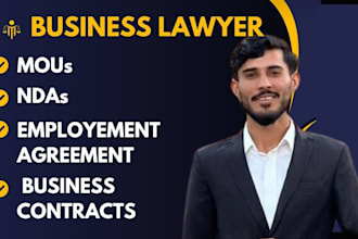 draft legal documents, contracts and agreements