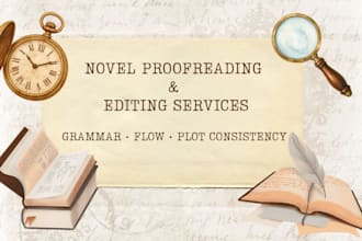 proofread and edit your book chapters