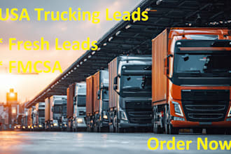provide trucking insurance leads from fmcsa carrier database