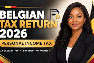 handle belgian individual personal income tax return and preparatory document