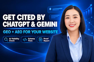 rank your website in chatgpt and gemini and perplexity with GEO and aeo