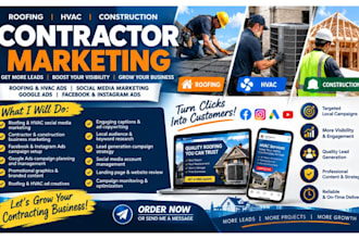 contractor roofing hvac construction roofing hvac  marketing hvac roofing ads